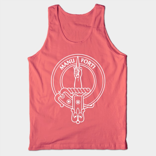 Clan MacKay Crest Tank Top by Taylor'd Designs